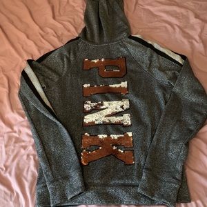 PINK Bling Zip Up Hoodie